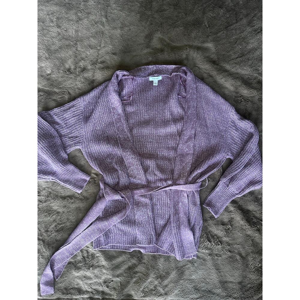 Nine west lavender cardigan